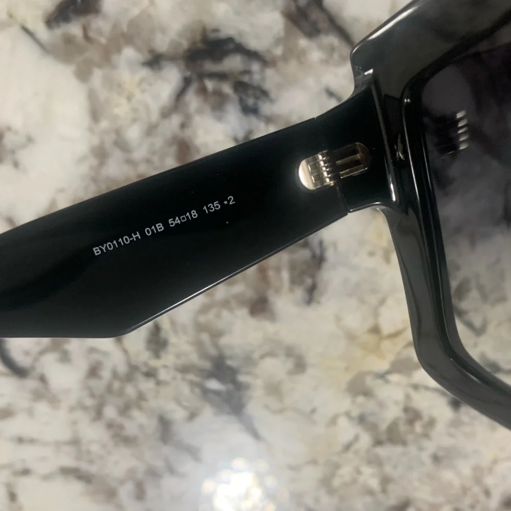 BALLY Oversized Square BB Logo Sunglasses